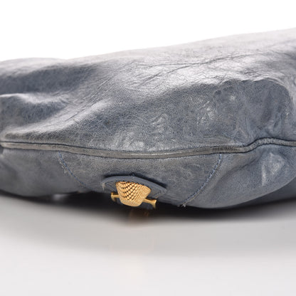 Balenciaga Chevre Giant 21 Gold Hardware Hobo Bleu 15 of 16