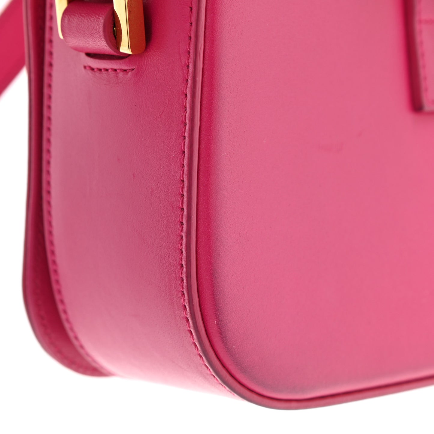 Smooth Calfskin Small Classic Monogram Universite Bag Fuchsia