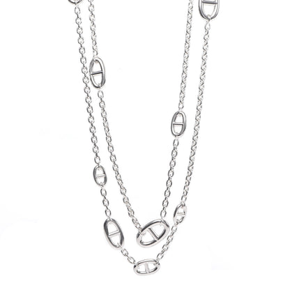 Hermes Sterling Silver Farandole Necklace 160 1 of 8