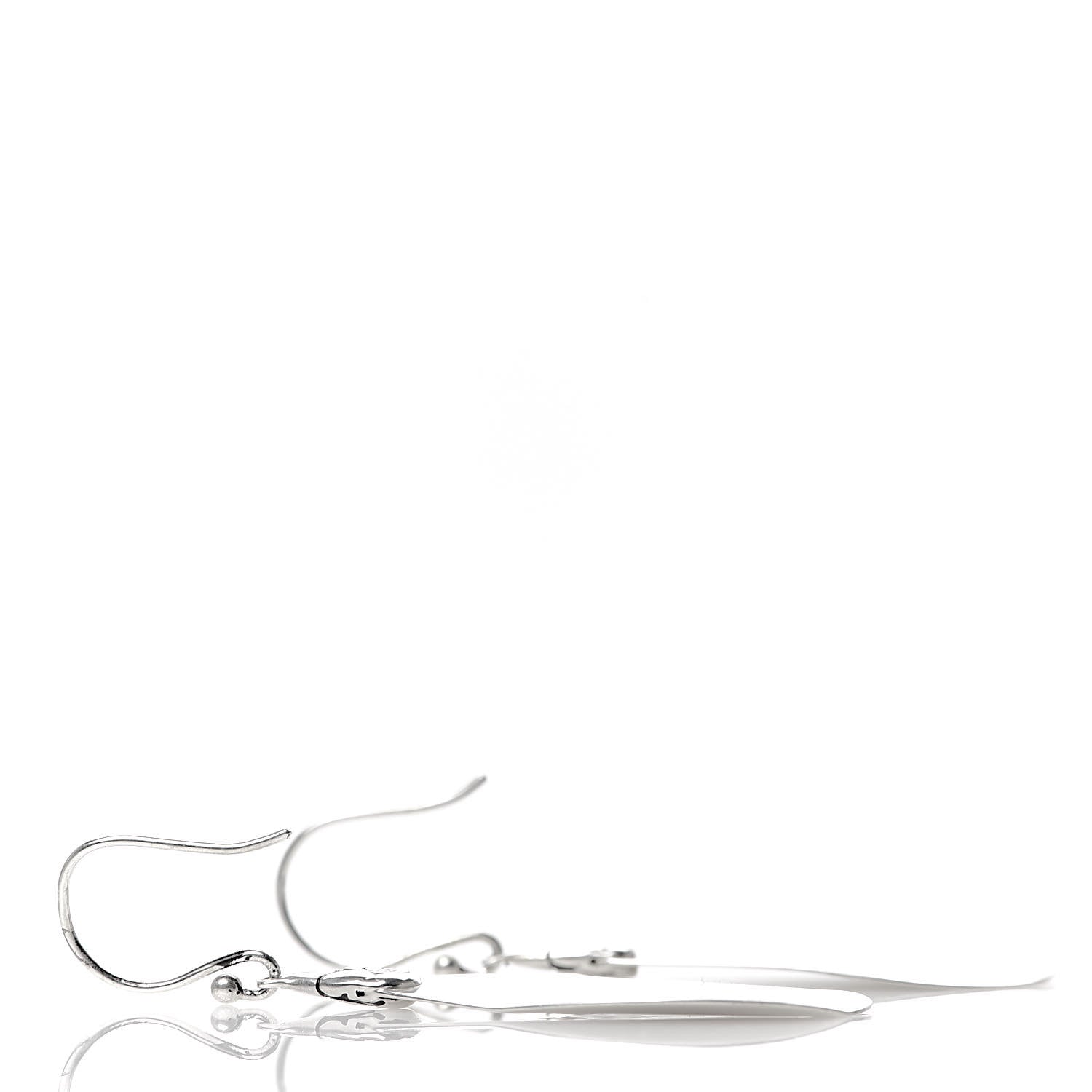 John Hardy Sterling Silver Kali Pebble Teardrop Earrings 3 of 5