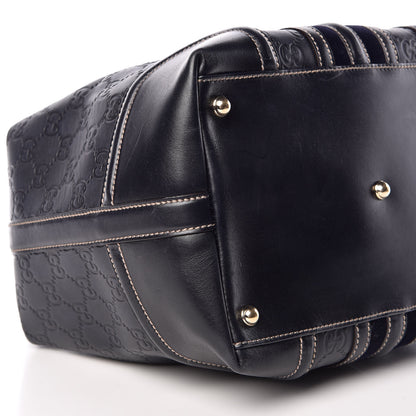 Gucci Guccissima Treasure Boston Black 9 of 18