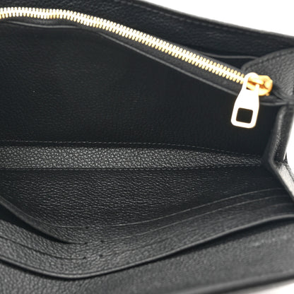 Louis Vuitton Empreinte Sarah Wallet NM Black 6 of 8