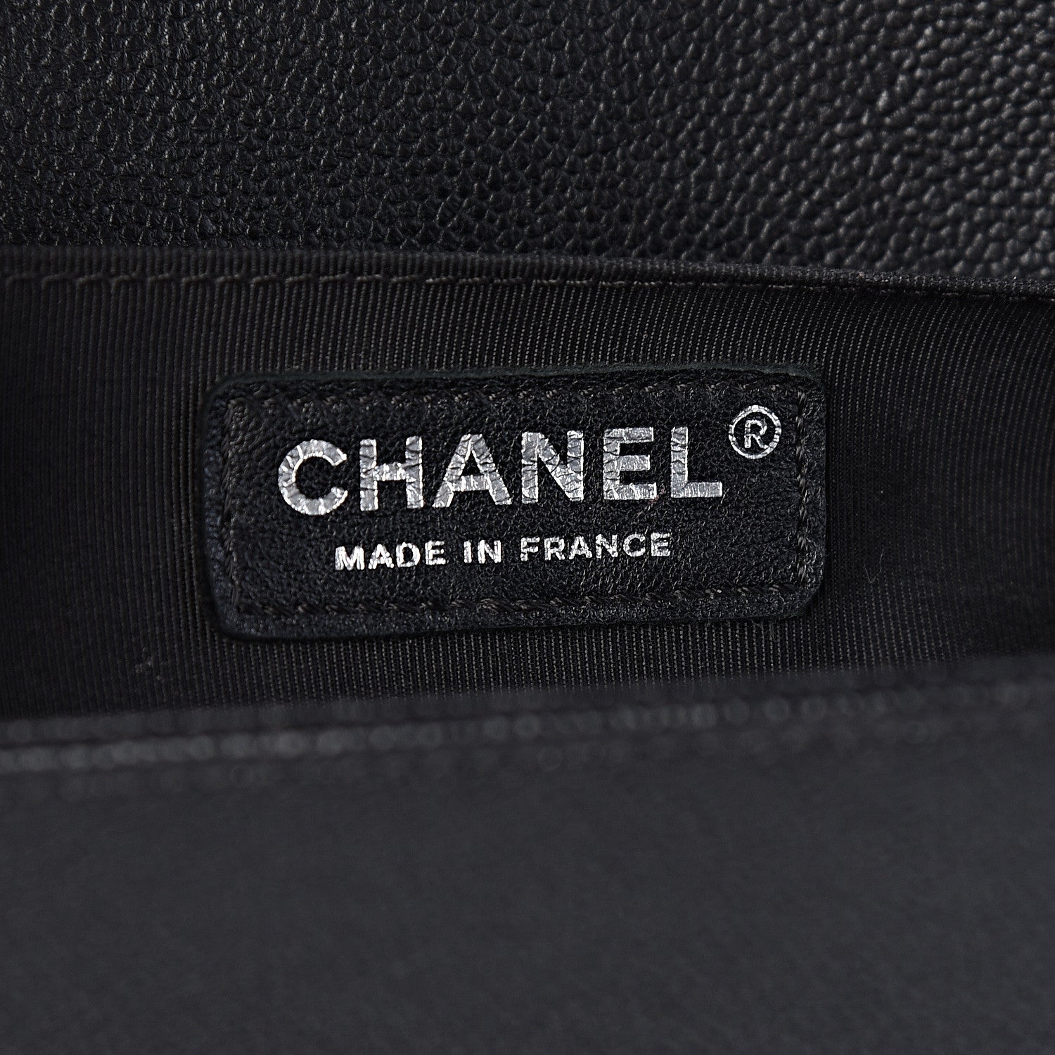 Chanel Caviar Quilted Medium Boy Flap Black 6 of 13