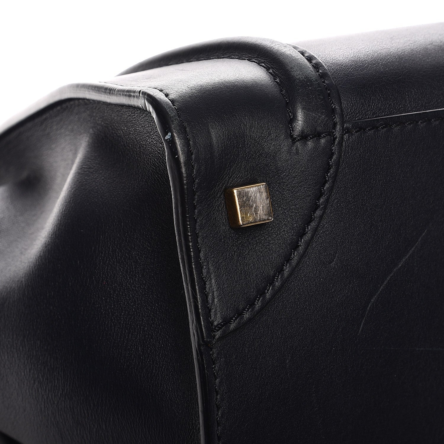 Celine Smooth Calfskin Mini Luggage Navy Blue 16 of 19