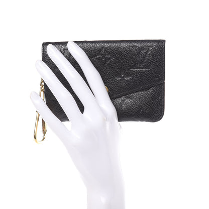 Louis Vuitton Empreinte Key Pouch Black 2 of 7
