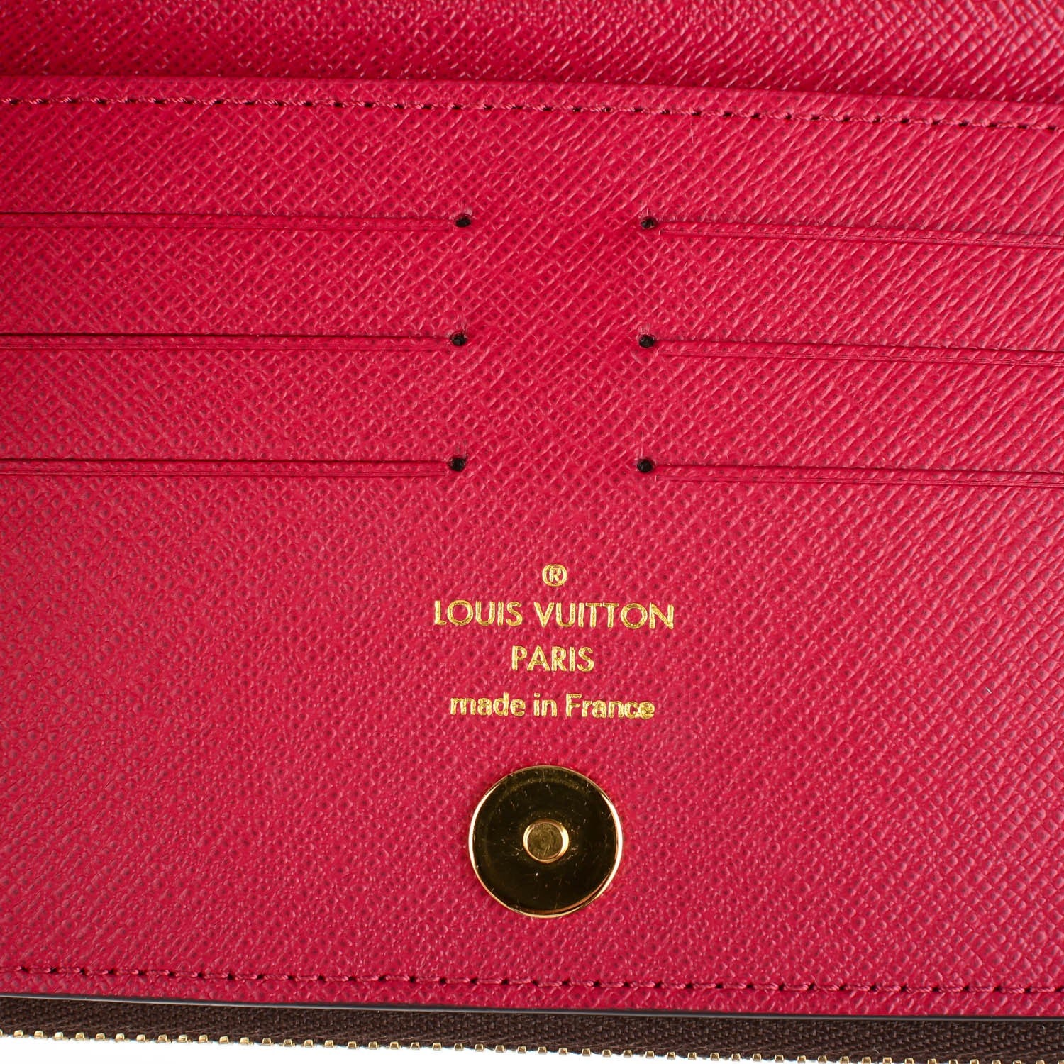 Louis Vuitton Monogram Adele Wallet Fuchsia 6 of 7