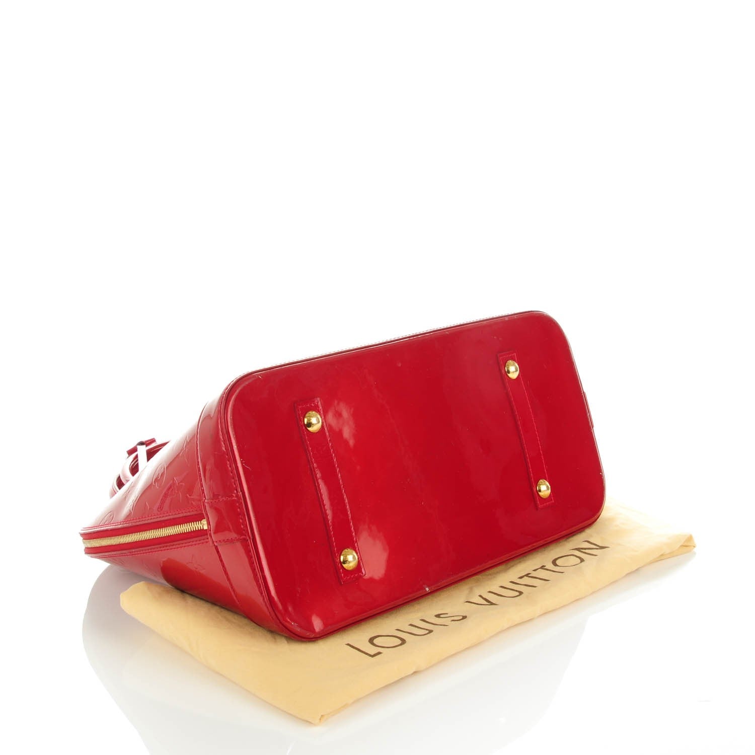 Louis Vuitton Vernis Alma GM Pomme D'Amour 4 of 10