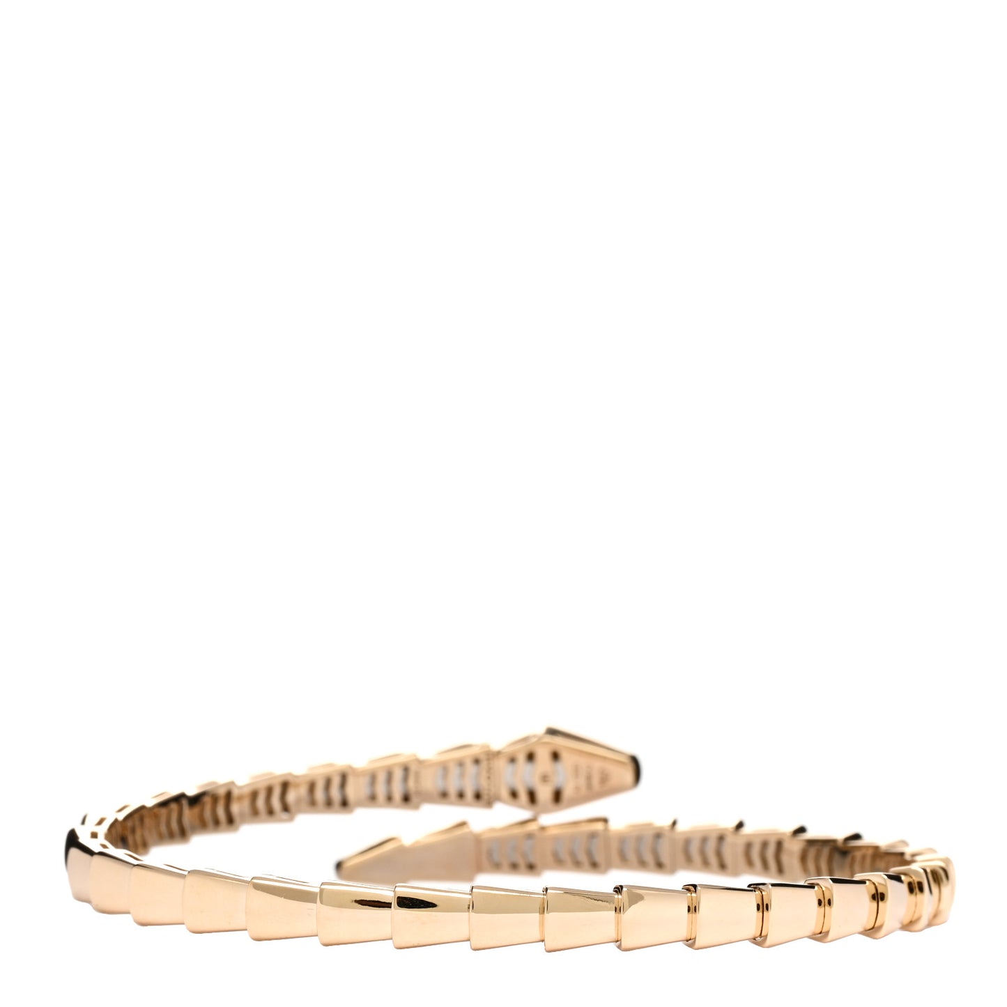 18K Yellow Gold Serpenti Viper Bracelet M