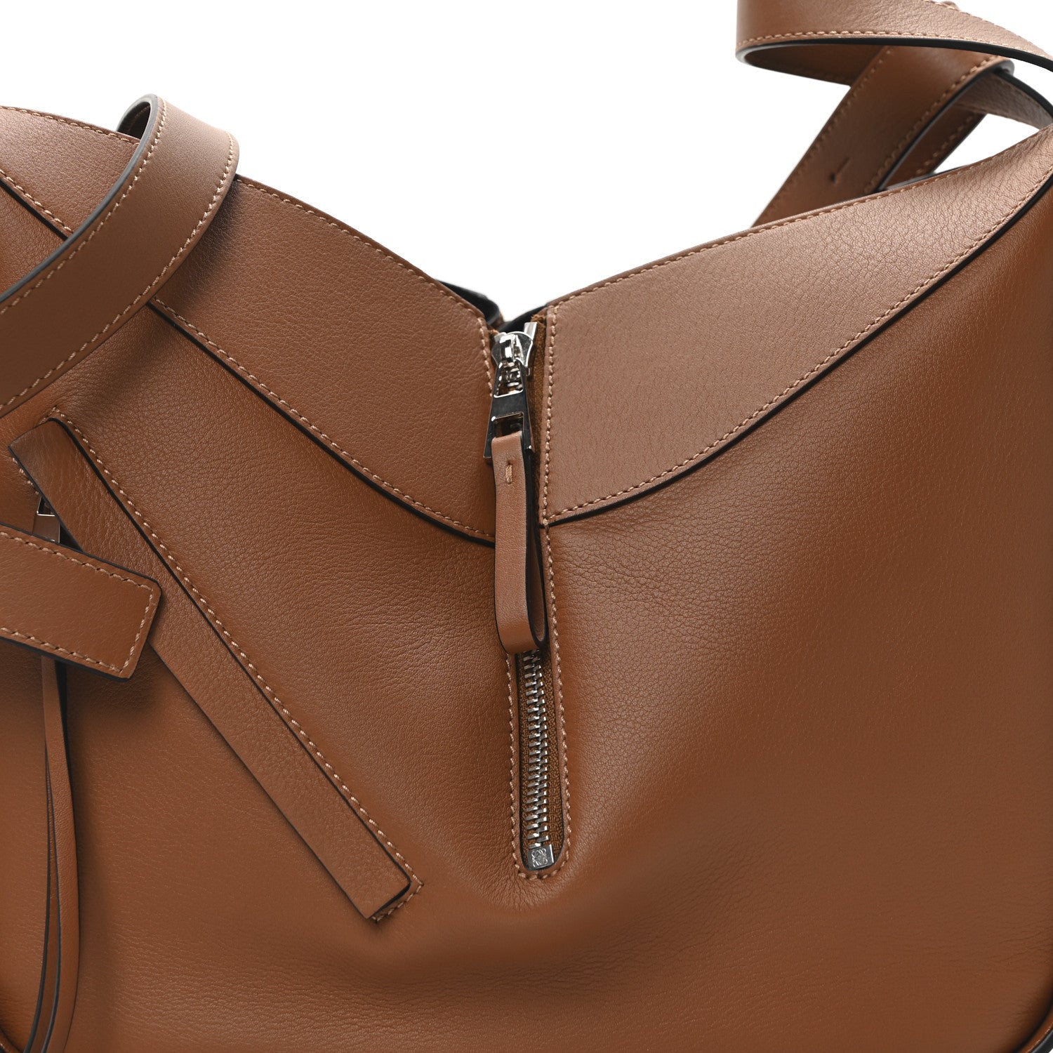 Loewe Calfskin Small Hammock Shoulder Bag Tan 7 of 9