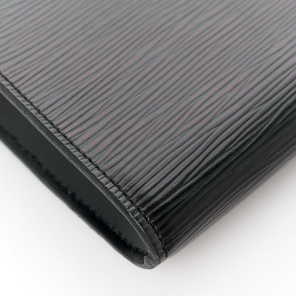 Louis Vuitton Epi Pochette Accessories 24 Black 10 of 12