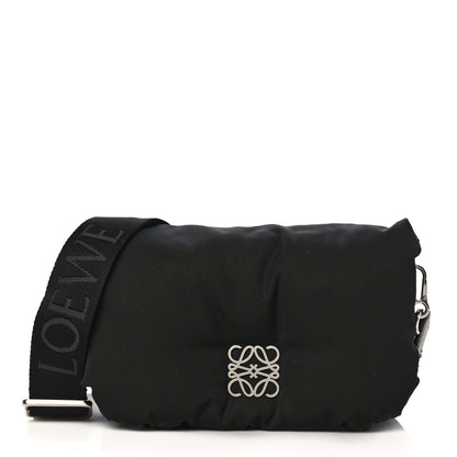 Loewe Nylon Mini Goya Puffer Bag Black 1 of 8
