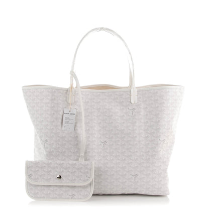 Goyard Goyardine Saint Louis GM White 1 of 9
