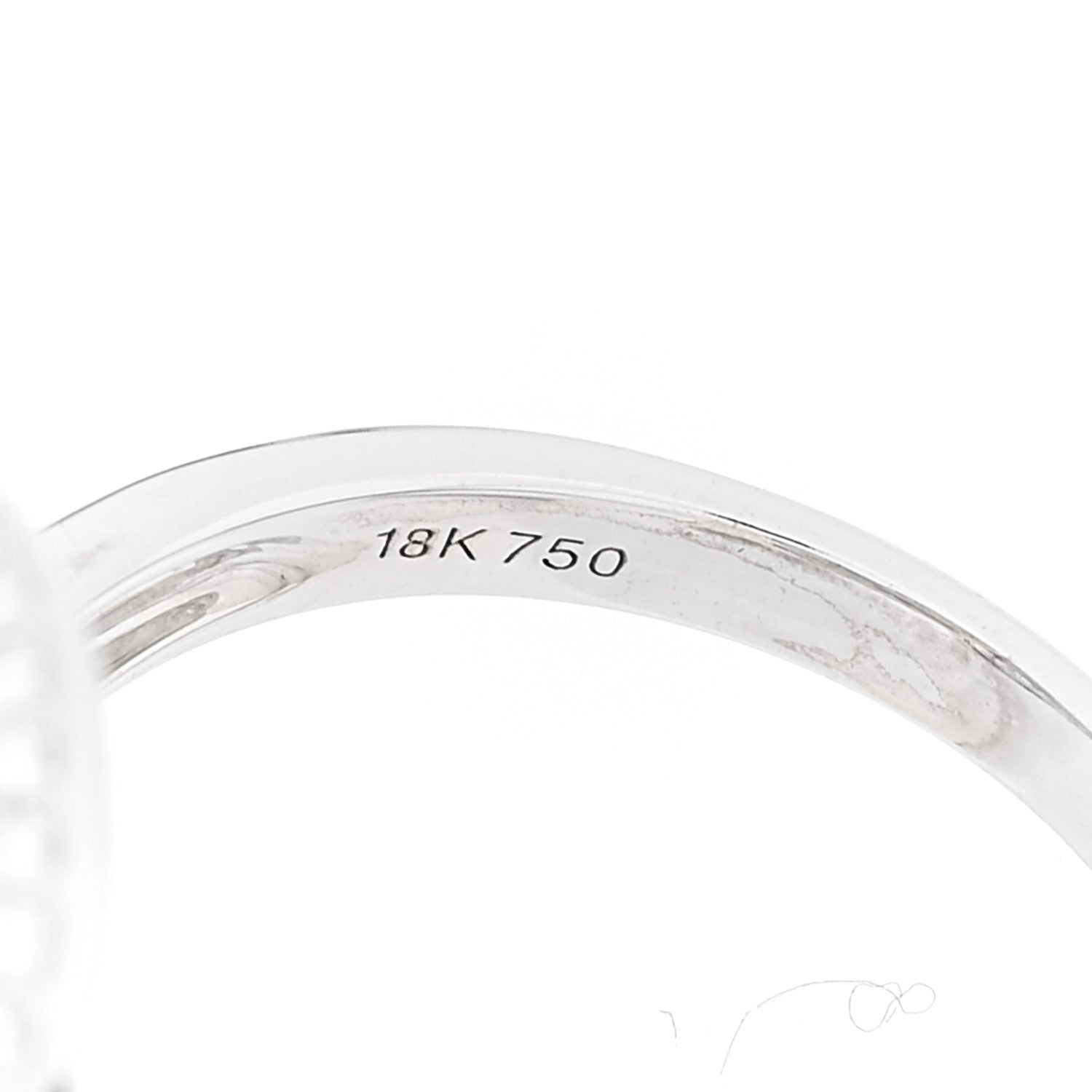 Parker & West by FASHIONPHILE PARKER & WEST BY FASHIONPHILE 18K White Gold Diamond Opal Cocktail Ring 54/7 7 of 9