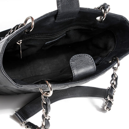 Chanel Caviar Petit Shopping Tote PST Black 5 of 7