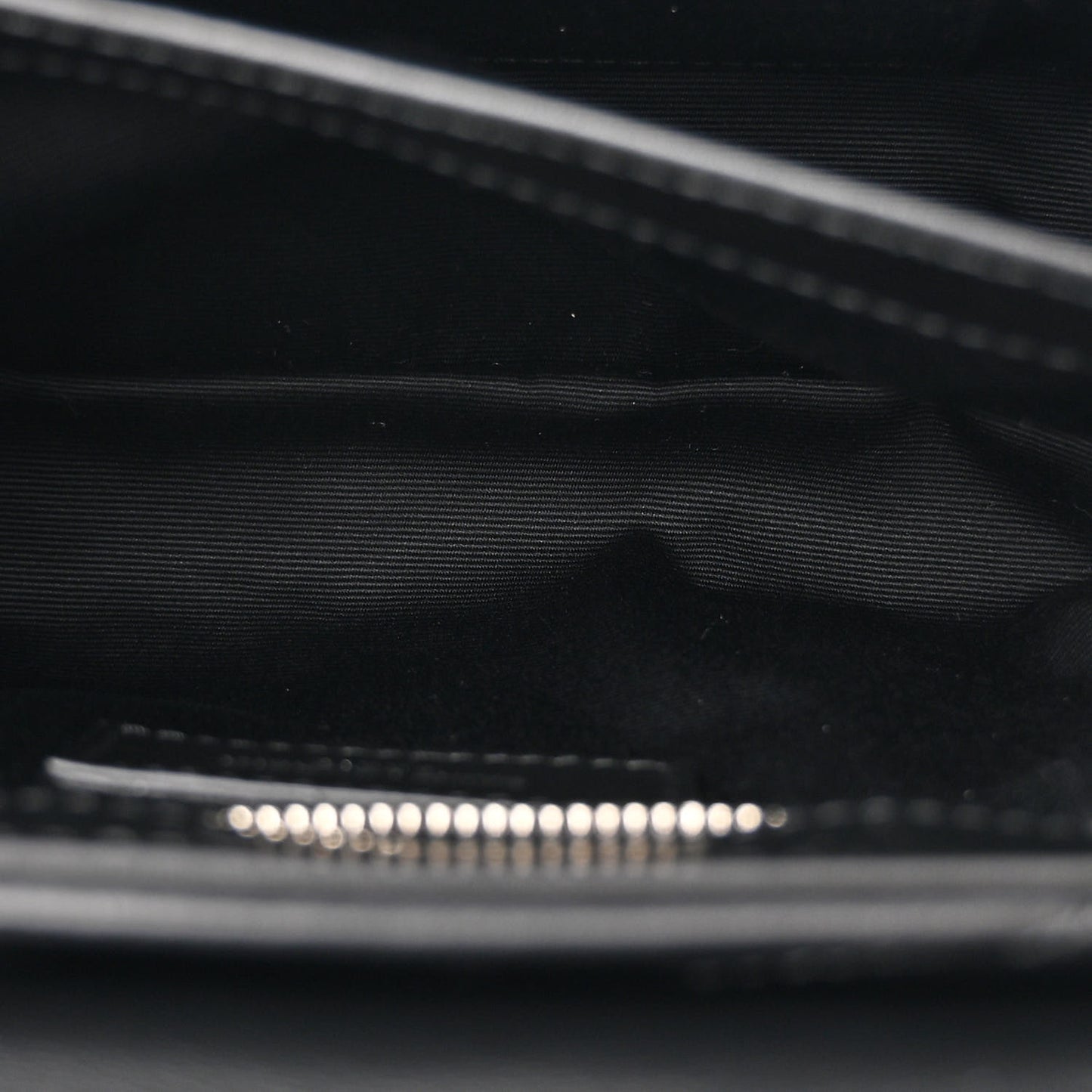 Calfskin Y Quilted Monogram Toy Loulou Crossbody Bag Black