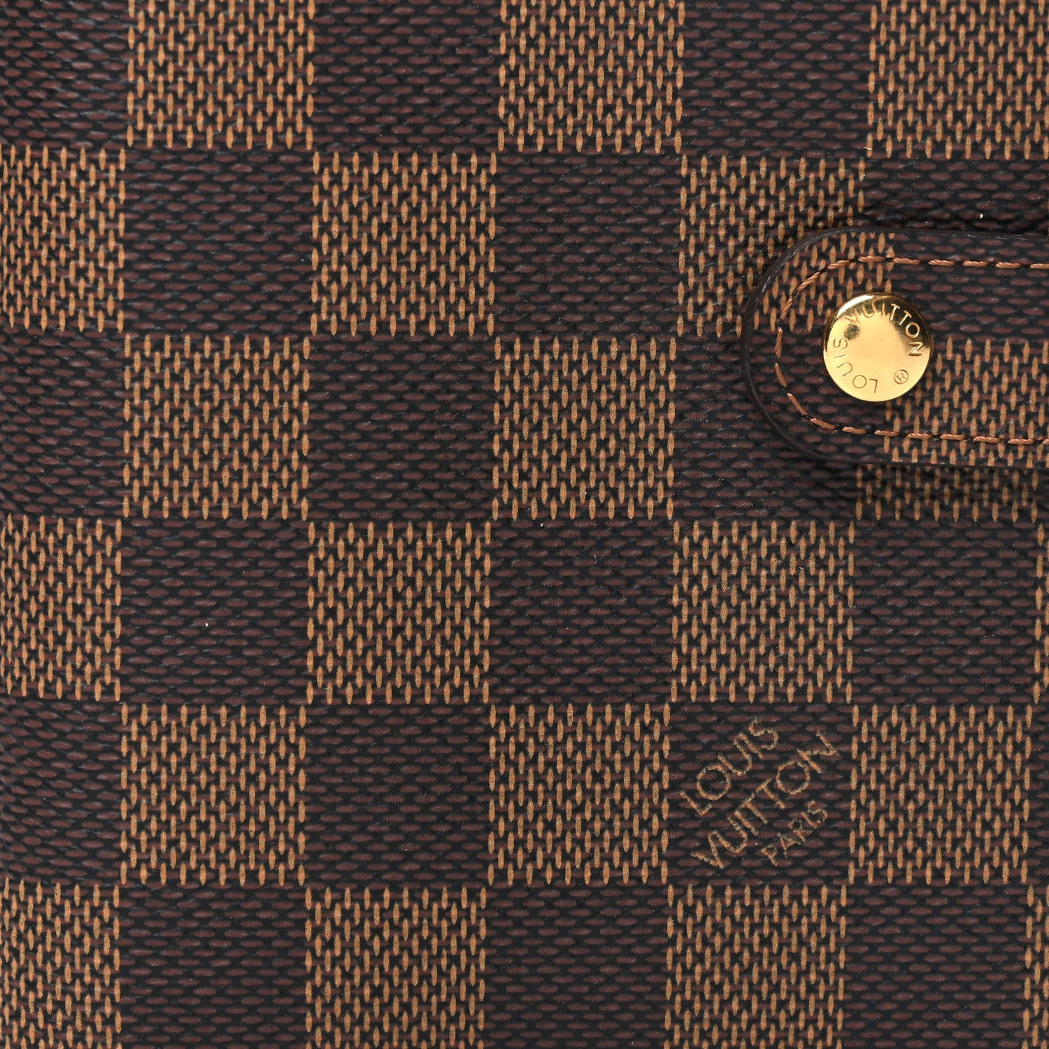 Louis Vuitton Damier Ebene Small Ring Agenda Cover 7 of 9