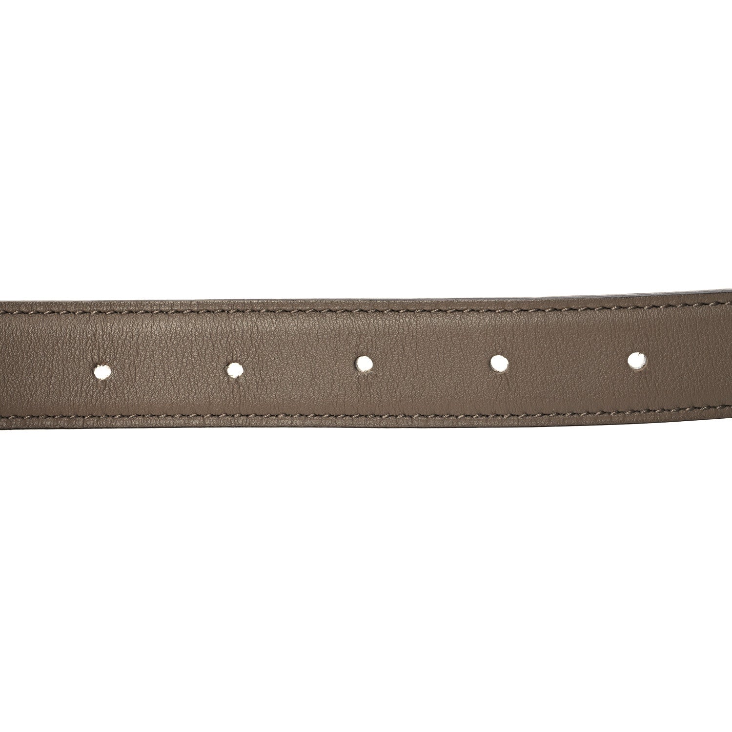 Hermes Swift Epsom 32mm H Belt 80 32 Etain White 3 of 6