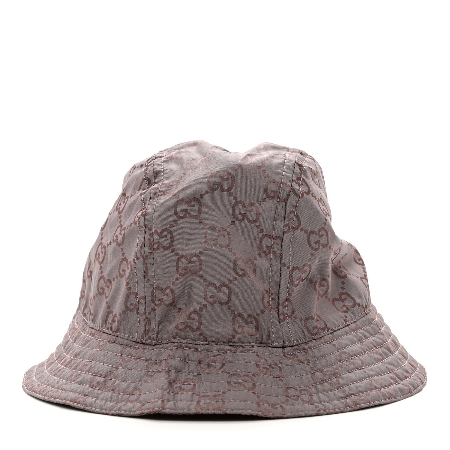 Gucci Nylon Monogram Bucket Hat M Mauve 5 of 9