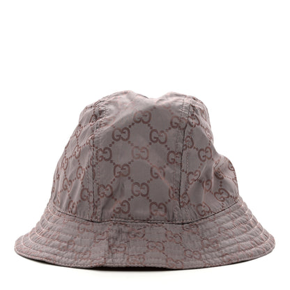 Gucci Nylon Monogram Bucket Hat M Mauve 5 of 9