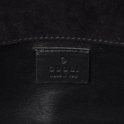 Gucci Patent Microguccissima Small Broadway Clutch Black 5 of 7
