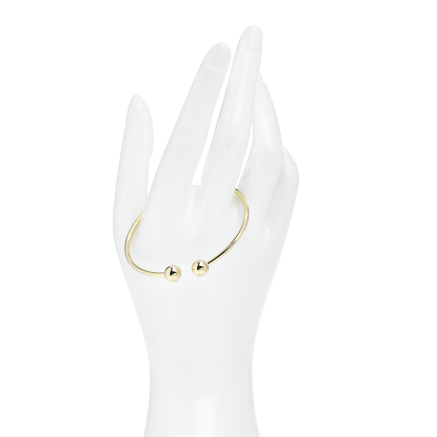 18K Yellow Gold HardWear Ball Wire Bracelet