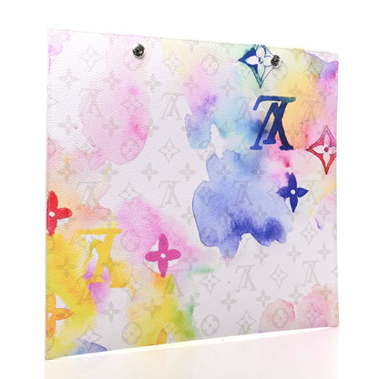 Louis Vuitton Monogram Watercolor New Tote Pochette Multicolor 3 of 6