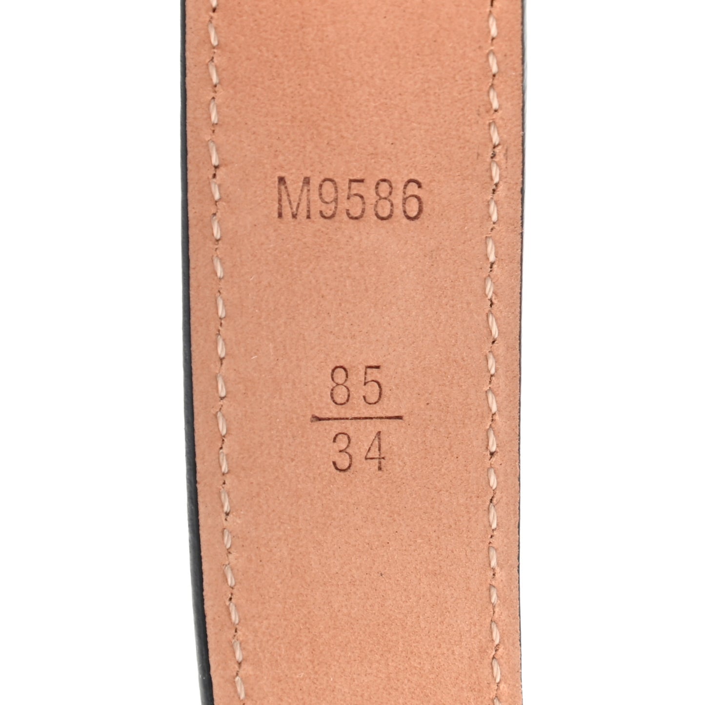 Monogram Multicolor 30mm Belt 85 34 Black