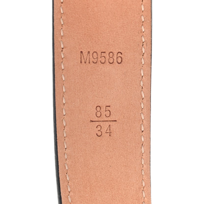 Louis Vuitton Monogram Multicolor 30mm Belt 85 34 Black 7 of 7