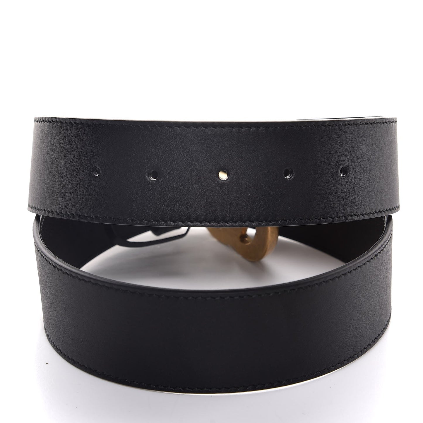 Calfskin Double G 40mm Belt 75 30 Black