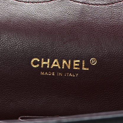 Chanel Lambskin Quilted Maxi Double Flap Black 7 of 9