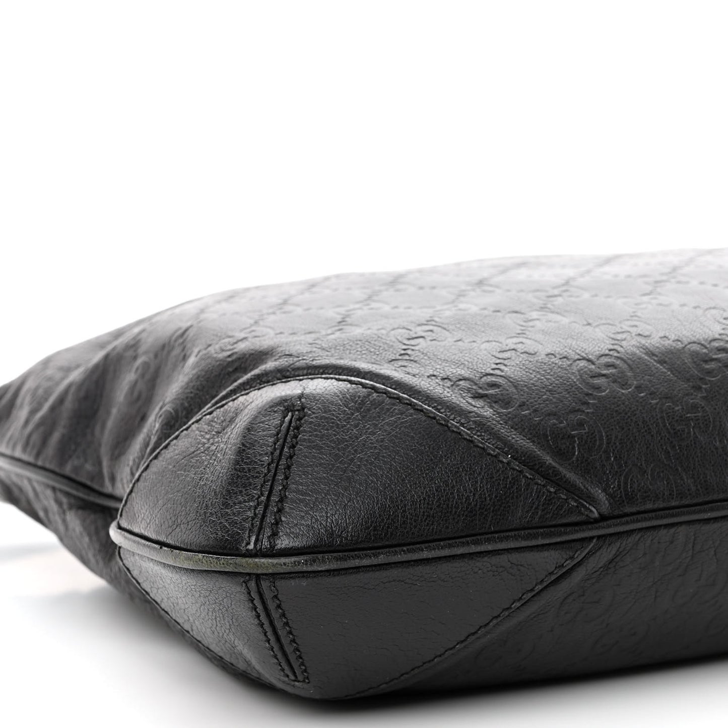 Guccissima Hobo Black