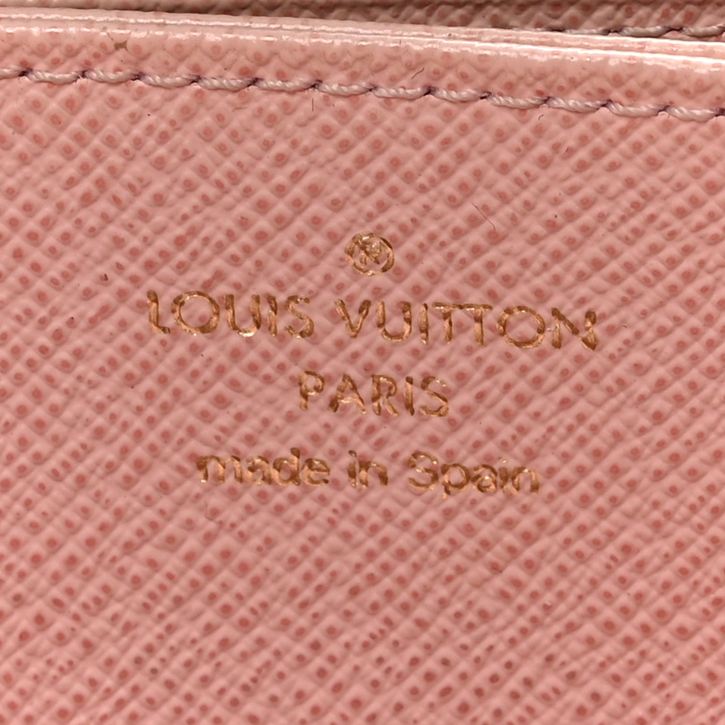 Monogram Zippy Wallet Rose Ballerine