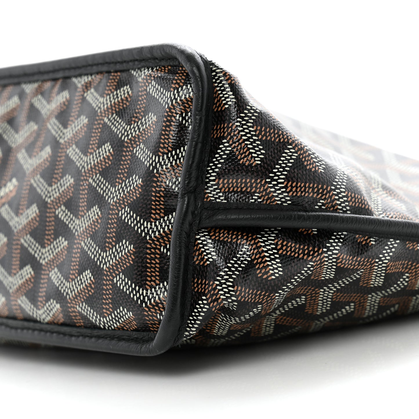 Goyardine Reversible Mini Anjou Black