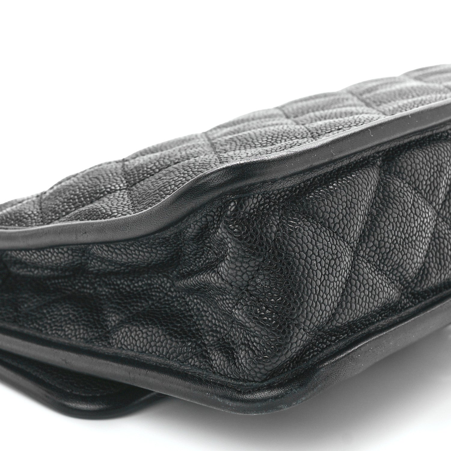 Chanel Caviar Quilted Medium French Riviera Flap Black 12 of 14