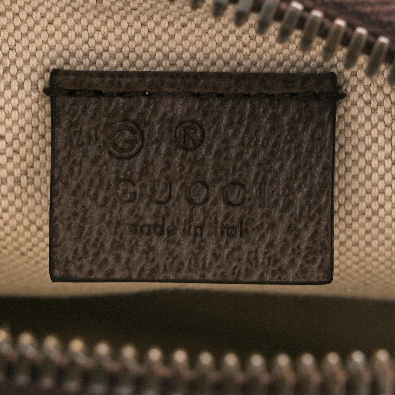 Gucci GG Supreme Monogram Web Ophidia Crossbody Bag Brown 6 of 10