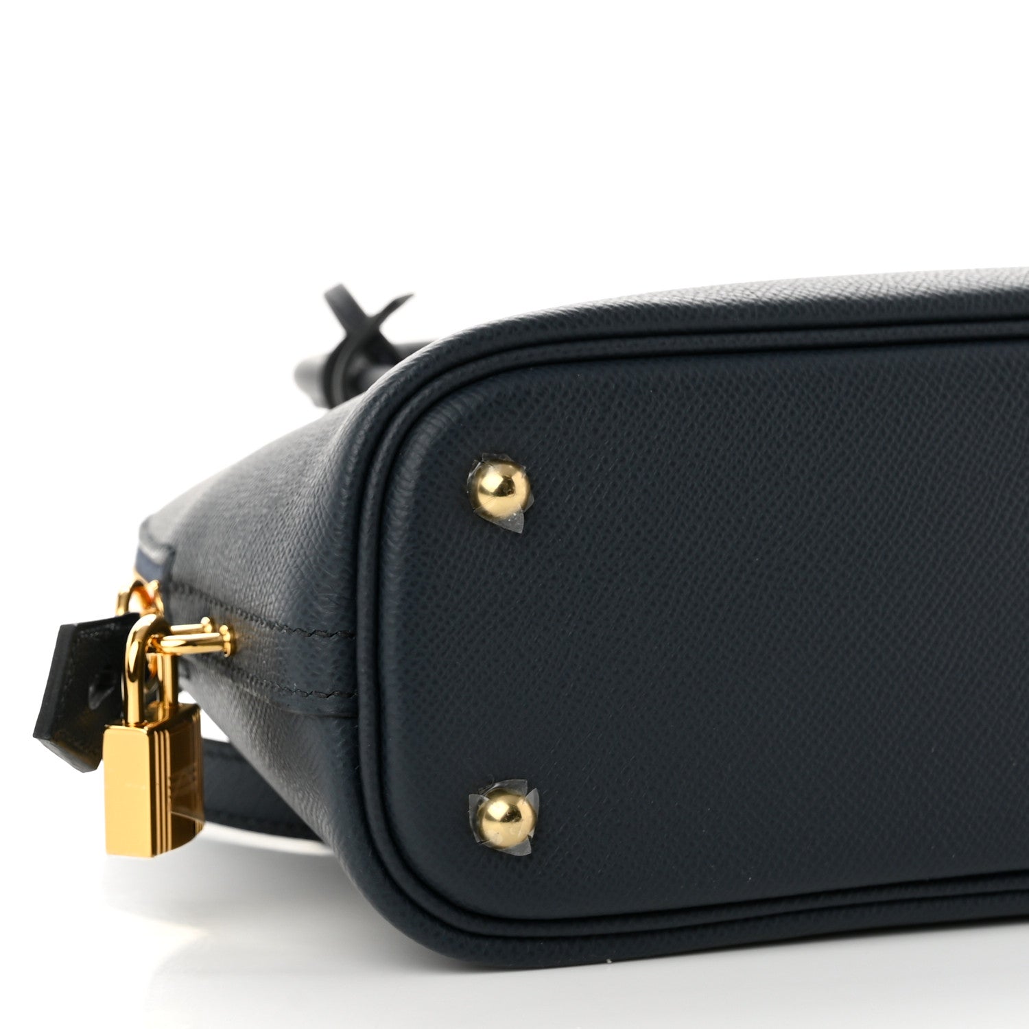 Hermes Epsom Tri-Color En Desordre 1923 Bolide 25 Bleu Indigo Caban 9 of 11