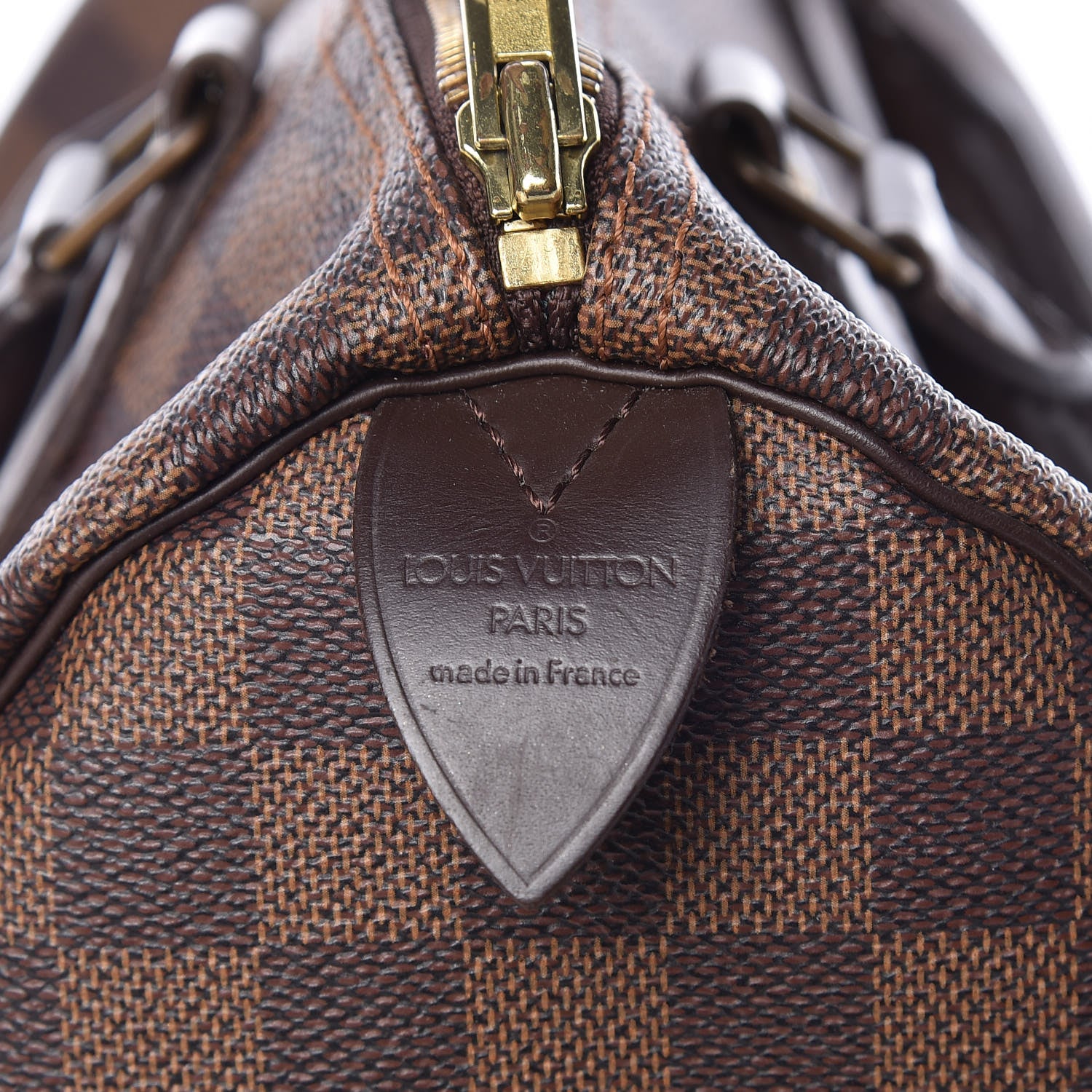 Louis Vuitton Damier Ebene Speedy 30 6 of 16