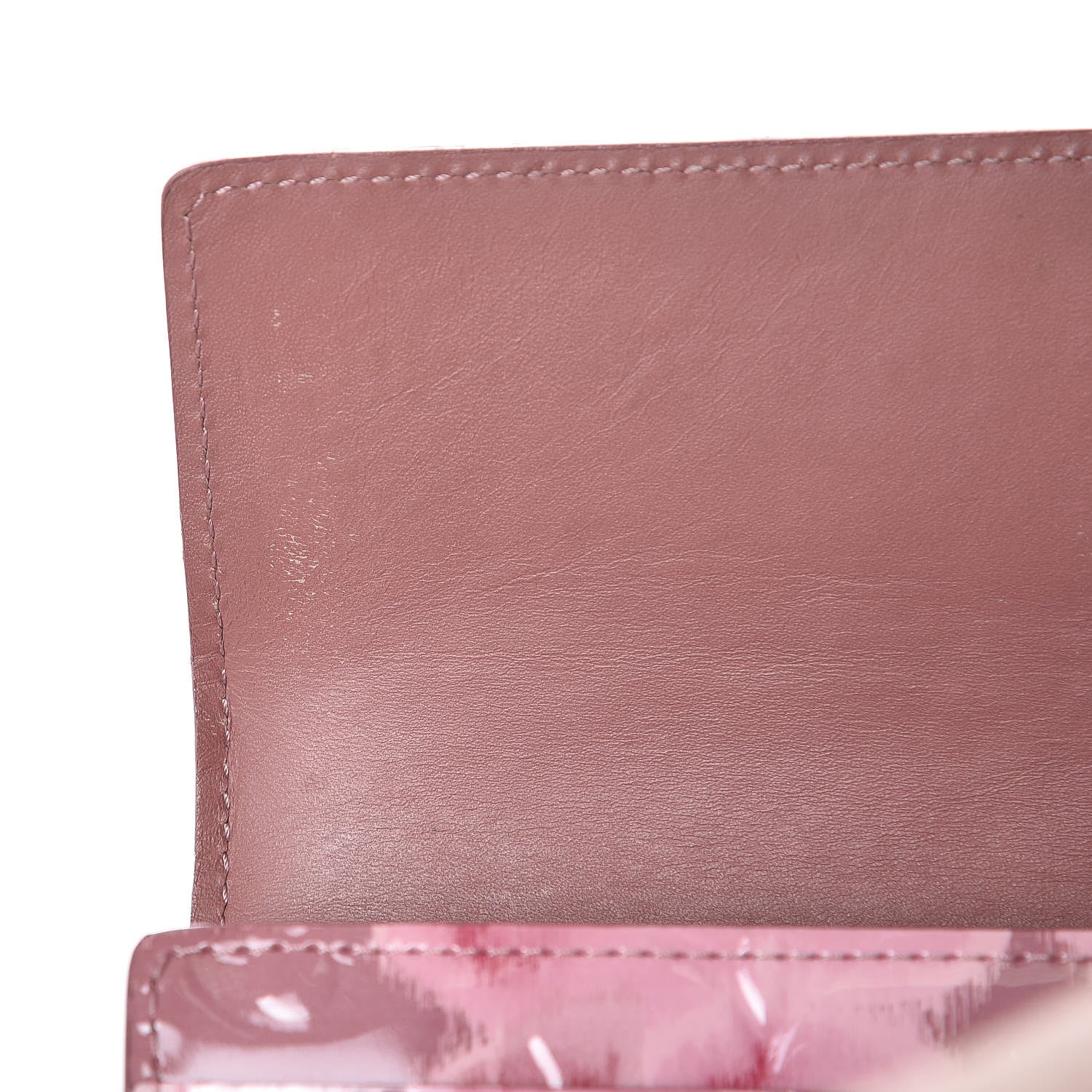 Louis Vuitton Vernis Ikat Sarah Wallet Rose Velours 8 of 9