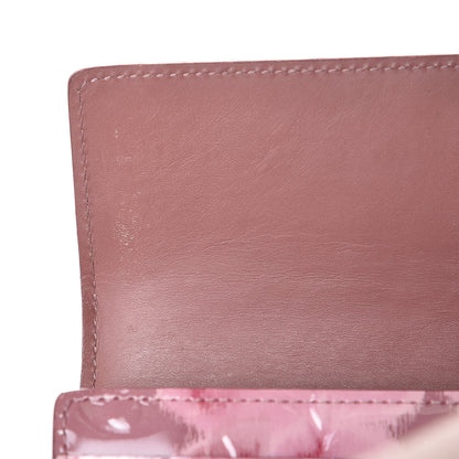 Louis Vuitton Vernis Ikat Sarah Wallet Rose Velours 8 of 9