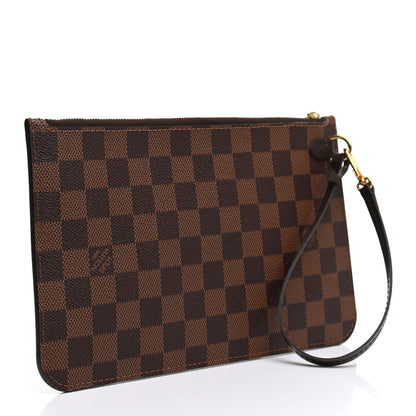 Louis Vuitton Damier Ebene Neverfull MM GM Pochette 3 of 7