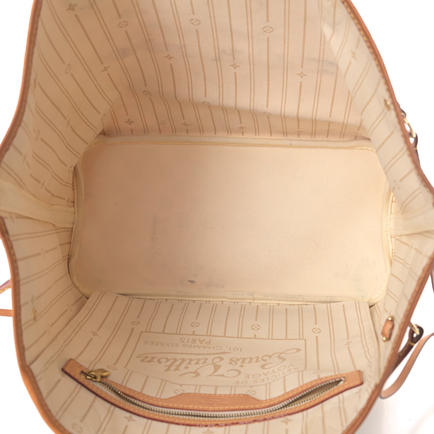 Louis Vuitton Damier Azur Neverfull MM 5 of 6