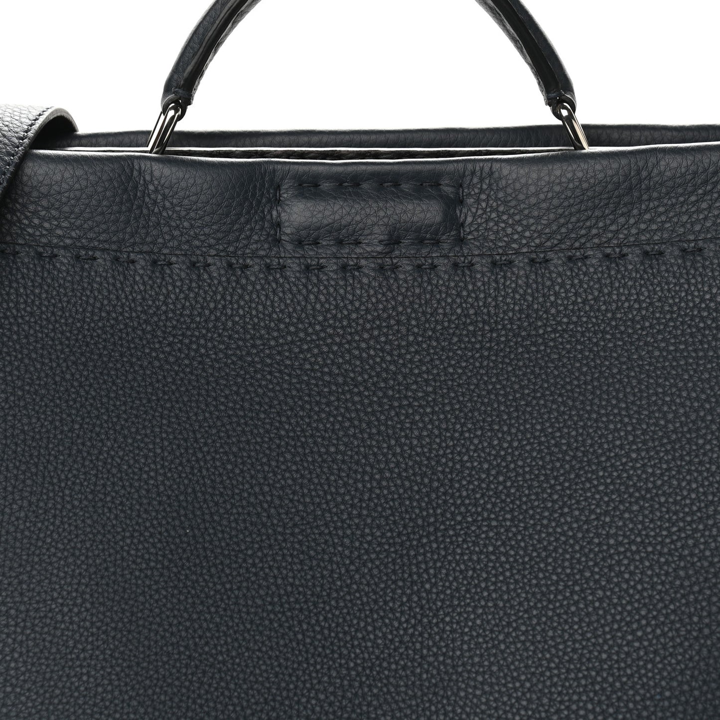 Cuoio Romano Selleria Monster Eyes Large Mens Peekaboo Iconic Essential Satchel Blue