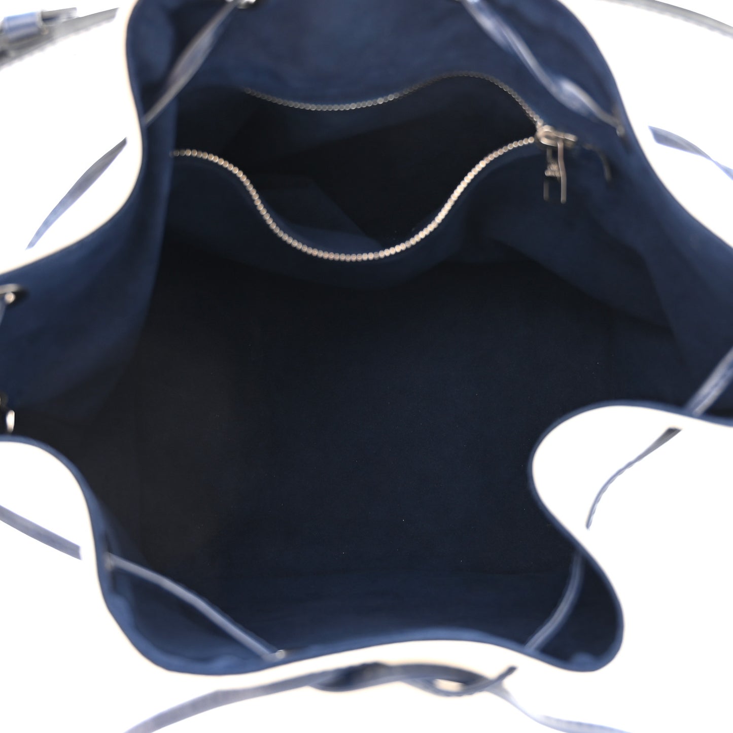 Epi Petit Bi-Color Noe Ivory Indigo