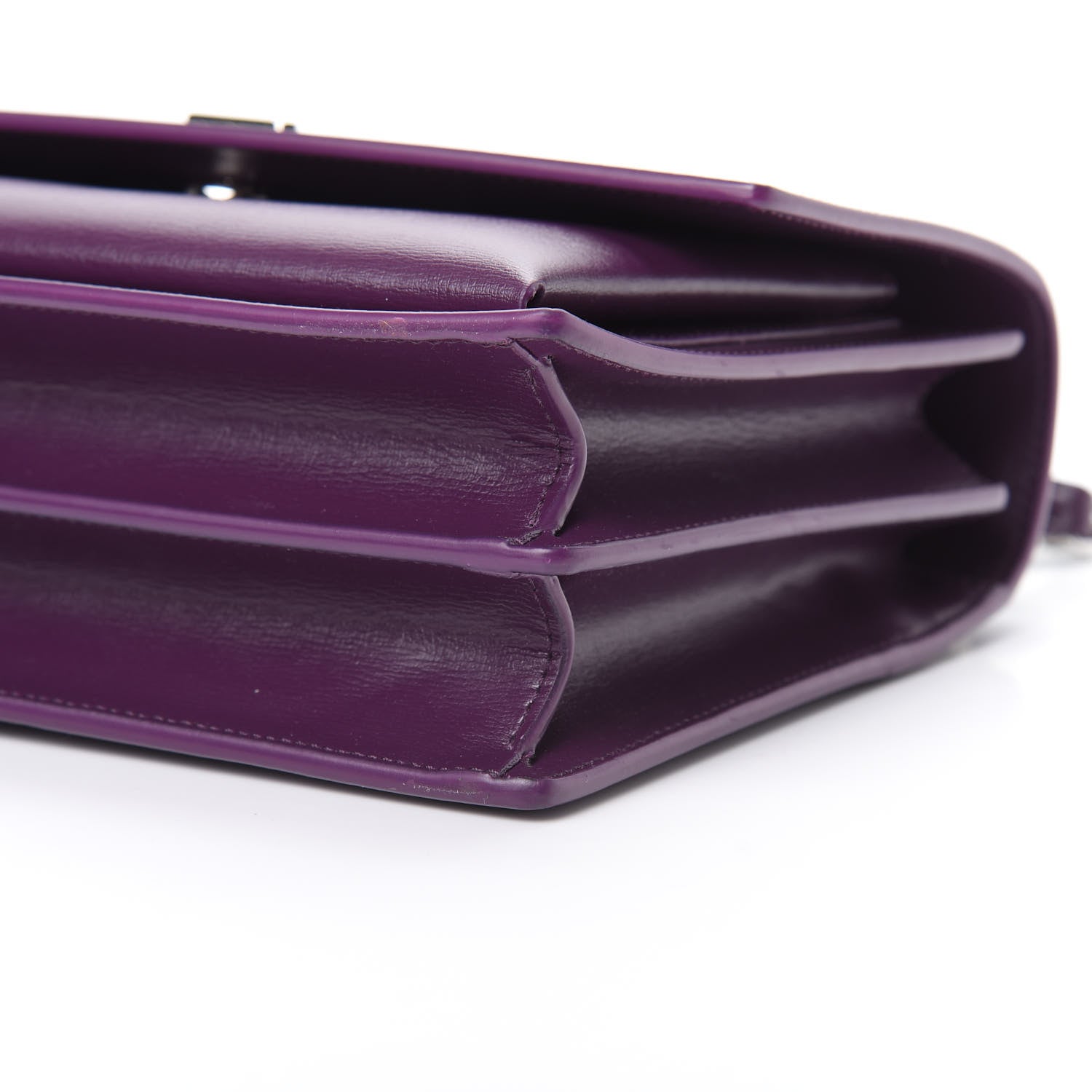 Saint Laurent Calfskin Medium Monogram Sunset Purple 10 of 10
