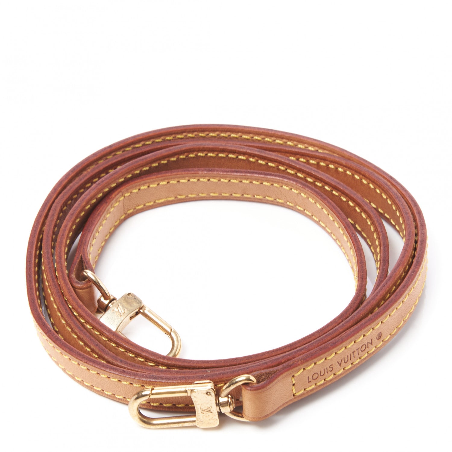 Louis Vuitton Vachetta 12mm Long Shoulder Strap 3 of 4