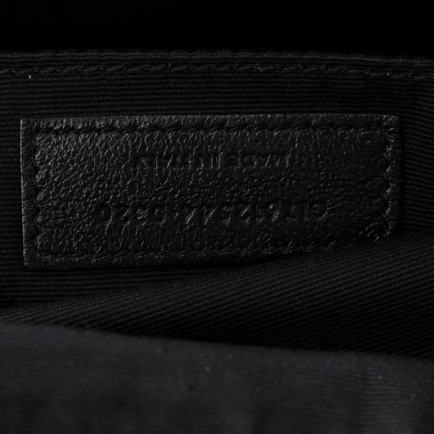 Calfskin Matelasse Monogram Lou Camera Bag Black