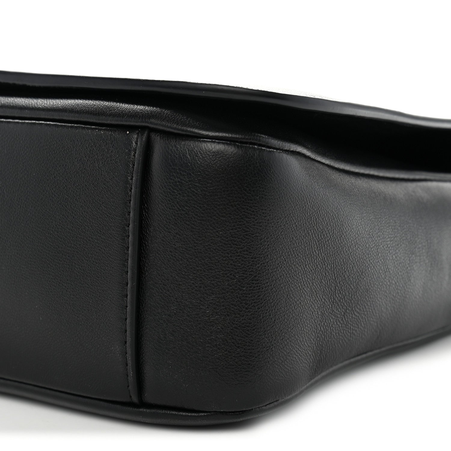 Chanel Lambskin CC Maxi Messenger Bag Black 10 of 10