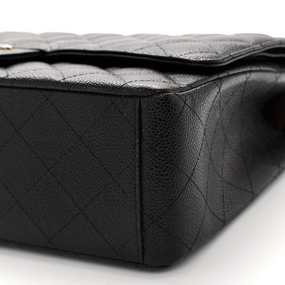 Chanel Caviar Quilted Maxi Double Flap Black 10 of 10