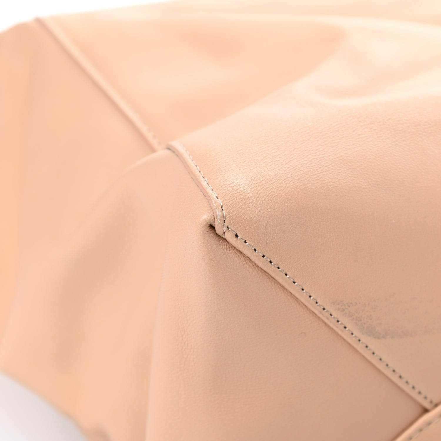Celine Calfskin Folded Clutch Beige 14 of 16