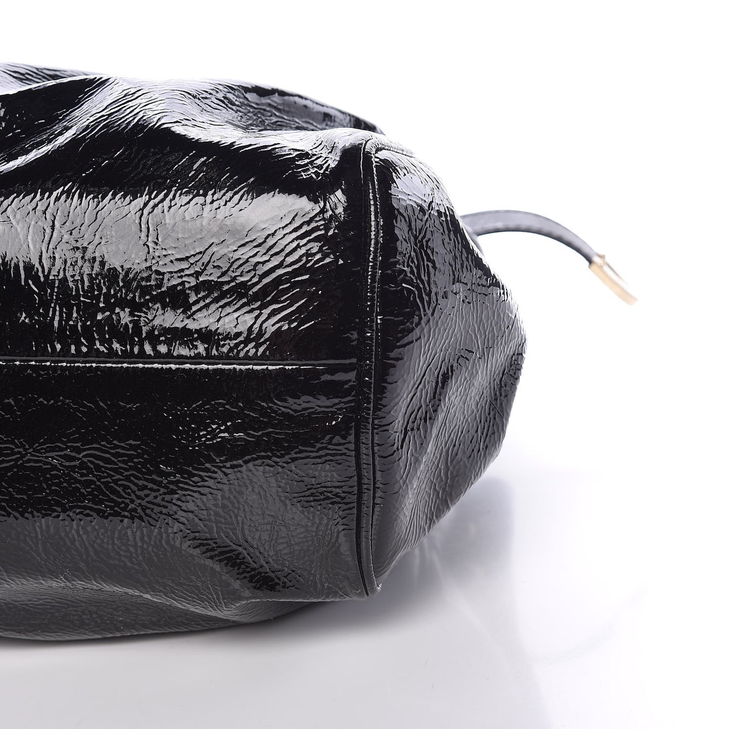 Crushed Patent Ramona Black